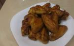 How to bake chicken wings