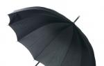 Reliable lightweight umbrella.  Durable umbrellas.  Style and color